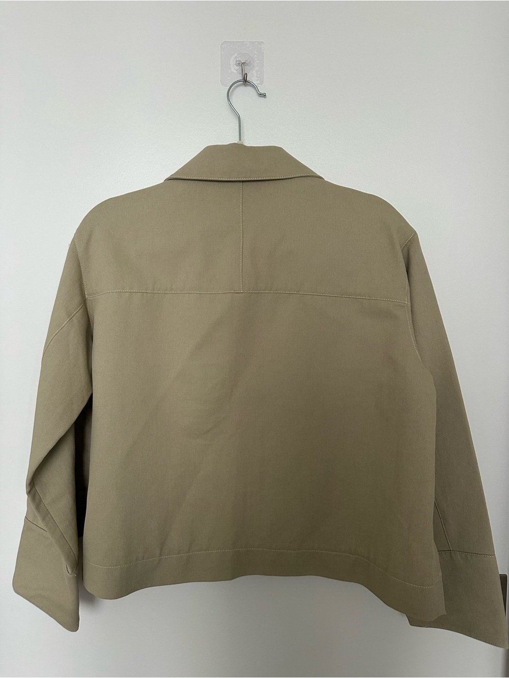 Beige Utility Jacket - Picture 2 of 4